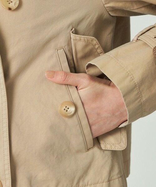 SANYO ESSENTIALS / サンヨーエッセンシャルズ その他アウター | ＜100年コート＞ウォッシュドショートトレンチモデル | 詳細11