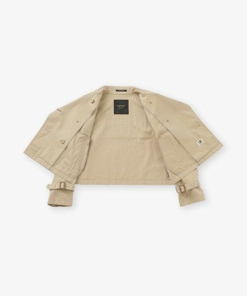 SANYO ESSENTIALS / サンヨーエッセンシャルズ その他アウター | ＜100年コート＞ウォッシュドショートトレンチモデル | 詳細15