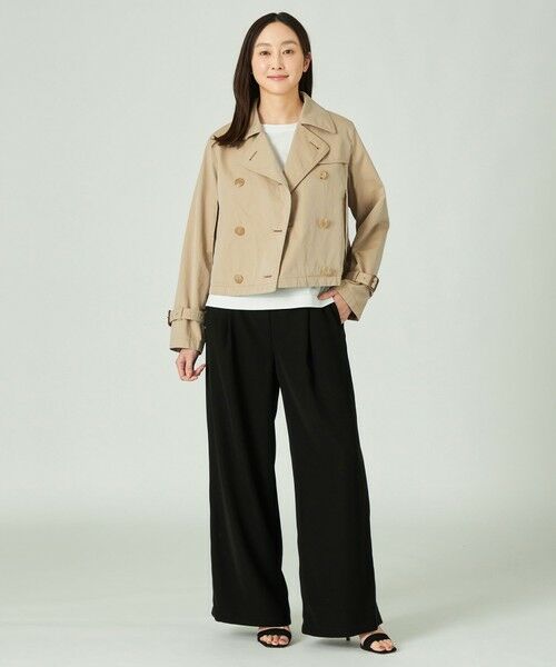 SANYO ESSENTIALS / サンヨーエッセンシャルズ その他アウター | ＜100年コート＞ウォッシュドショートトレンチモデル | 詳細2