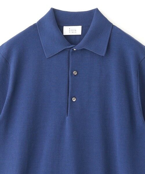 SANYO ESSENTIALS / サンヨーエッセンシャルズ ニット・セーター | コットンニットポロ | 詳細2