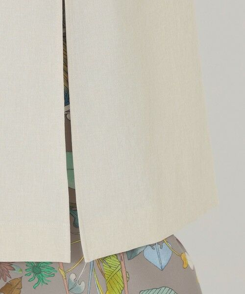 SANYO ESSENTIALS / サンヨーエッセンシャルズ ノーカラージャケット | ベルテッドロングジレ | 詳細9