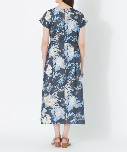 SANYO ESSENTIALS / サンヨーエッセンシャルズ ロング・マキシ丈ワンピース | 【HAIBARA】プリントワンピース | 詳細7