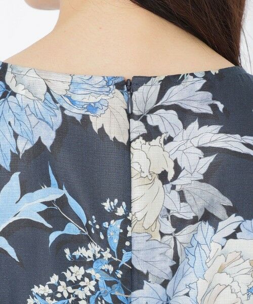 SANYO ESSENTIALS / サンヨーエッセンシャルズ ロング・マキシ丈ワンピース | 【HAIBARA】プリントワンピース | 詳細10