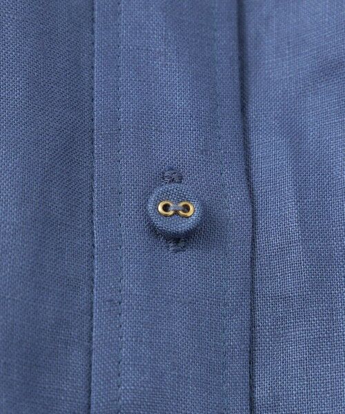 SANYO ESSENTIALS / サンヨーエッセンシャルズ ロング・マキシ丈ワンピース | カラーリネンシャツワンピース | 詳細10