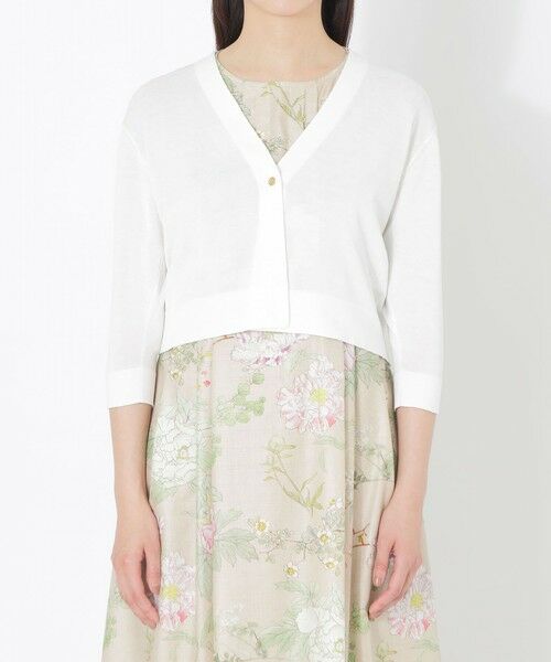 SANYO ESSENTIALS / サンヨーエッセンシャルズ ニット・セーター | ボレロカーディガン | 詳細3