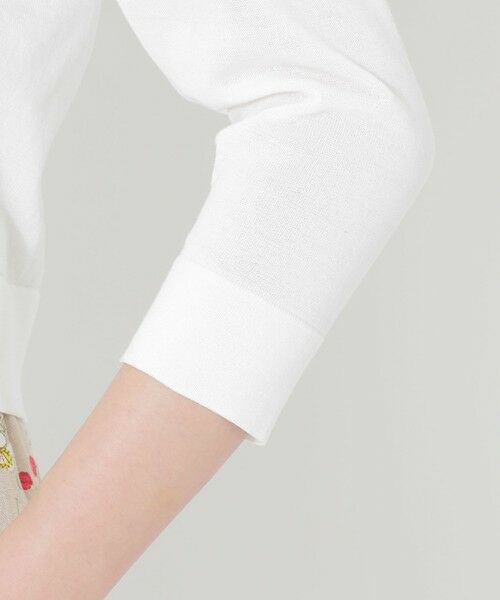 SANYO ESSENTIALS / サンヨーエッセンシャルズ ニット・セーター | ボレロカーディガン | 詳細6