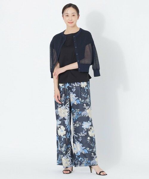 SANYO ESSENTIALS / サンヨーエッセンシャルズ ニット・セーター | メッシュカーディガン | 詳細2