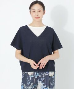 SANYO ESSENTIALS / サンヨーエッセンシャルズ ニット・セーター | Vネックニットプルオーバー