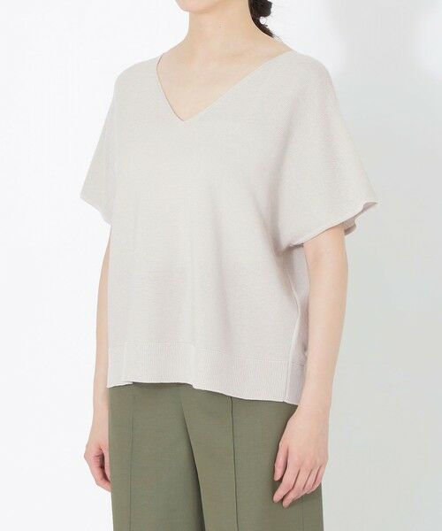 SANYO ESSENTIALS / サンヨーエッセンシャルズ ニット・セーター | Vネックニットプルオーバー | 詳細5