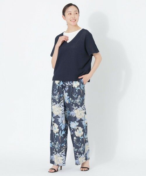 SANYO ESSENTIALS / サンヨーエッセンシャルズ ニット・セーター | Vネックニットプルオーバー | 詳細1