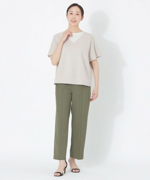 SANYO ESSENTIALS / サンヨーエッセンシャルズ ニット・セーター | Vネックニットプルオーバー | 詳細2