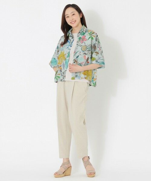 SANYO ESSENTIALS / サンヨーエッセンシャルズ その他パンツ | ワンタックテーパードパンツ | 詳細4