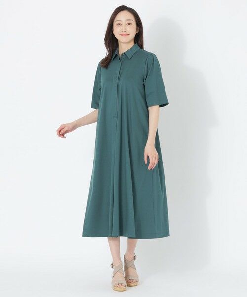 SANYO ESSENTIALS / サンヨーエッセンシャルズ ロング・マキシ丈ワンピース | 【DRESOPHY】シャツワンピース | 詳細2