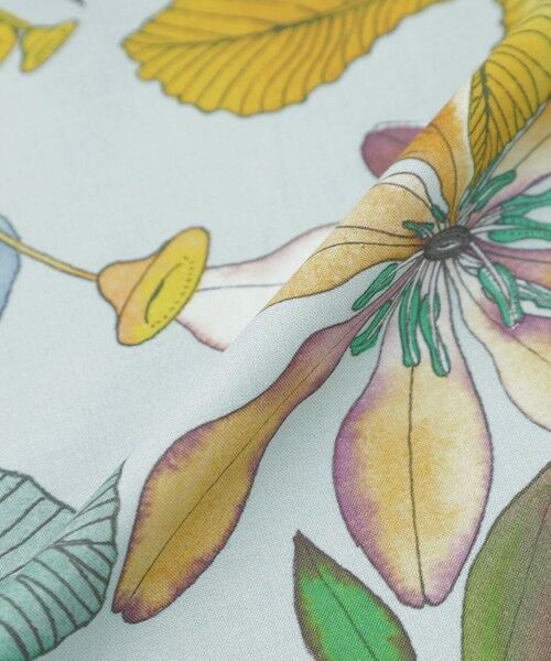 SANYO ESSENTIALS / サンヨーエッセンシャルズ ロング・マキシ丈ワンピース | ボタニカルプリントワンピース | 詳細9