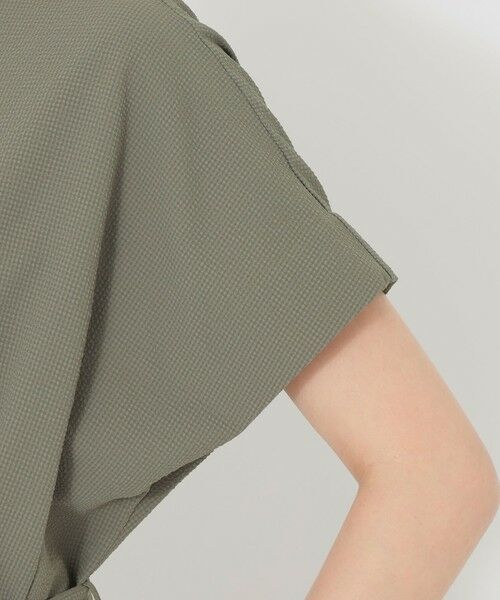 SANYO ESSENTIALS / サンヨーエッセンシャルズ ロング・マキシ丈ワンピース | タックディテールワンピース | 詳細6