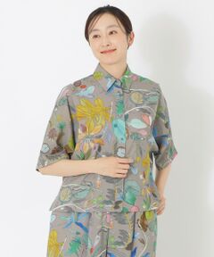 SANYO ESSENTIALS / サンヨーエッセンシャルズ シャツ・ブラウス | ボタニカルプリントブラウス