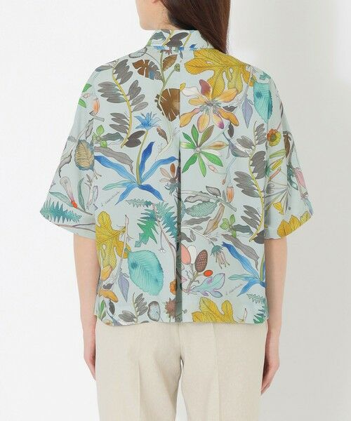 SANYO ESSENTIALS / サンヨーエッセンシャルズ シャツ・ブラウス | ボタニカルプリントブラウス | 詳細5