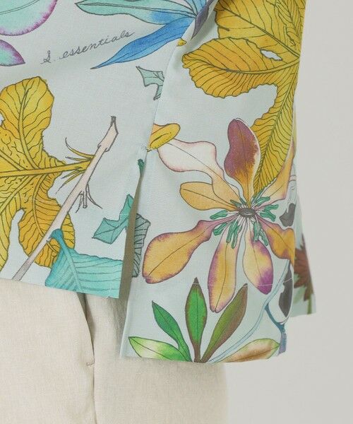 SANYO ESSENTIALS / サンヨーエッセンシャルズ シャツ・ブラウス | ボタニカルプリントブラウス | 詳細7