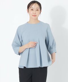 SANYO ESSENTIALS / サンヨーエッセンシャルズ シャツ・ブラウス | はしごレースコンビブラウス