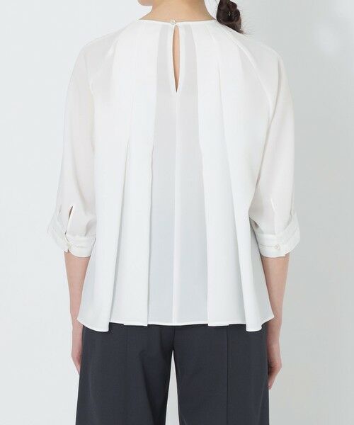 SANYO ESSENTIALS / サンヨーエッセンシャルズ シャツ・ブラウス | はしごレースコンビブラウス | 詳細6