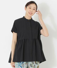 SANYO ESSENTIALS / サンヨーエッセンシャルズ シャツ・ブラウス | フレンチスリーブブラウス