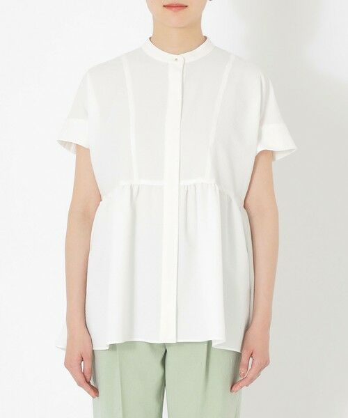 SANYO ESSENTIALS / サンヨーエッセンシャルズ シャツ・ブラウス | フレンチスリーブブラウス | 詳細4