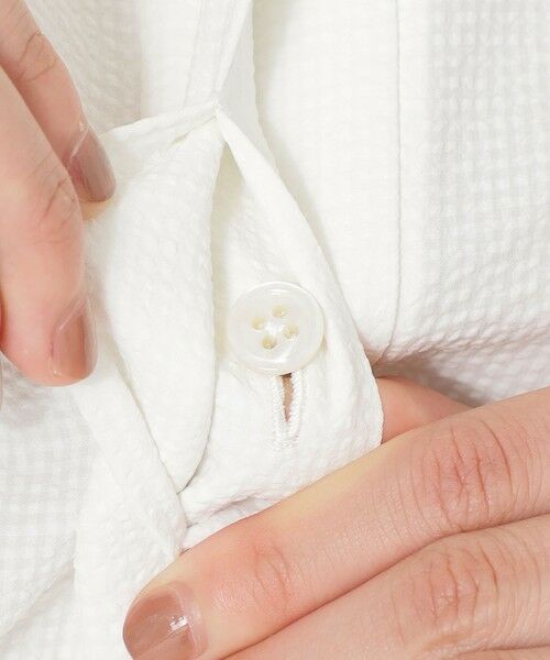 SANYO ESSENTIALS / サンヨーエッセンシャルズ シャツ・ブラウス | フレンチスリーブブラウス | 詳細8