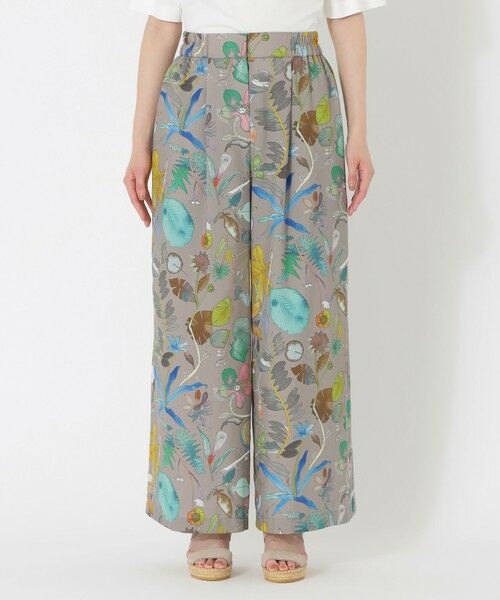 SANYO ESSENTIALS / サンヨーエッセンシャルズ その他パンツ | ボタニカルプリントパンツ | 詳細5