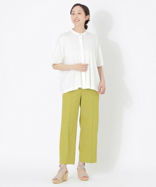 SANYO ESSENTIALS / サンヨーエッセンシャルズ その他パンツ | 【S.lab Pants】リネンライクワイドパンツ | 詳細3