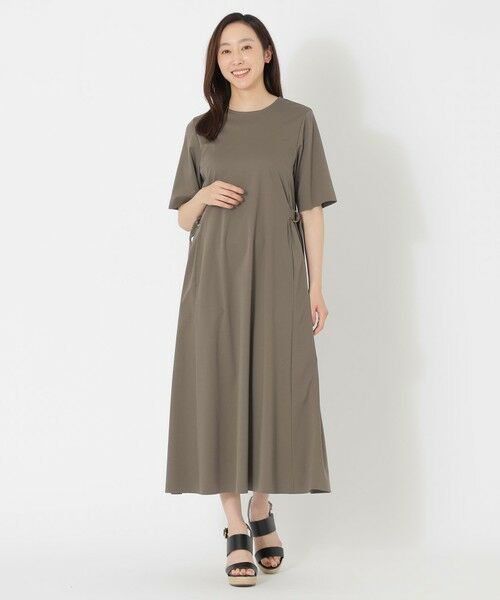 SANYO ESSENTIALS / サンヨーエッセンシャルズ ロング・マキシ丈ワンピース | 【DRESOPHY】ベルテッドワンピース | 詳細4