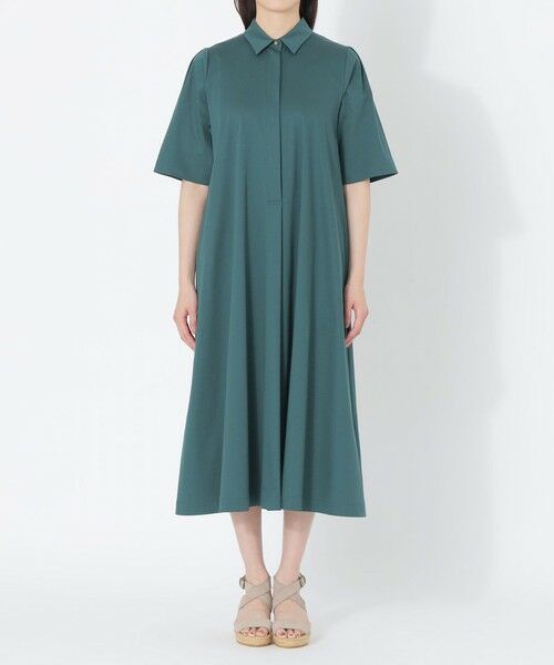 SANYO ESSENTIALS / サンヨーエッセンシャルズ ロング・マキシ丈ワンピース | 【DRESOPHY】シャツワンピース | 詳細3