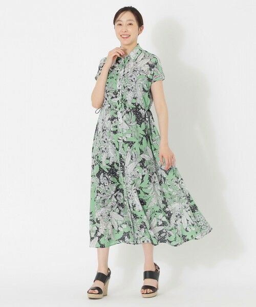ETRO プリント マキシワンピース グリーン 新品ピンキーアンドダイアン プリントマキシワンピース グリーン