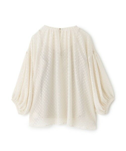 SANYO ESSENTIALS / サンヨーエッセンシャルズ シャツ・ブラウス | ラメカットジャカードブラウス | 詳細1