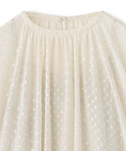 SANYO ESSENTIALS / サンヨーエッセンシャルズ シャツ・ブラウス | ラメカットジャカードブラウス | 詳細2