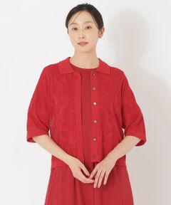 SANYO ESSENTIALS / サンヨーエッセンシャルズ ニット・セーター | ジャカードニットカーディガン