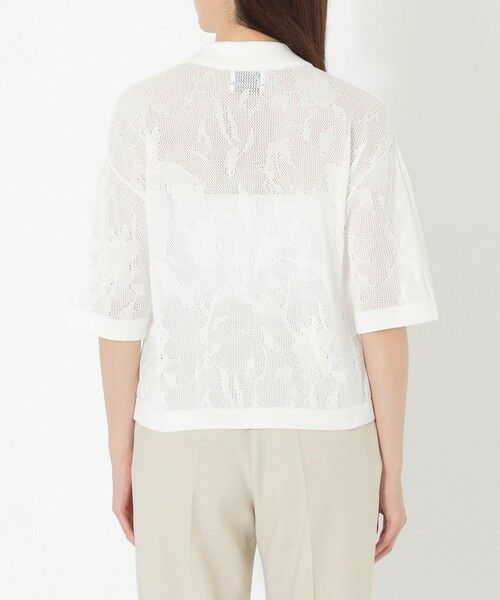 SANYO ESSENTIALS / サンヨーエッセンシャルズ ニット・セーター | ジャカードニットカーディガン | 詳細6