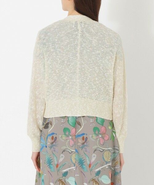 SANYO ESSENTIALS / サンヨーエッセンシャルズ ニット・セーター | コットンスラブラメカーディガン | 詳細5