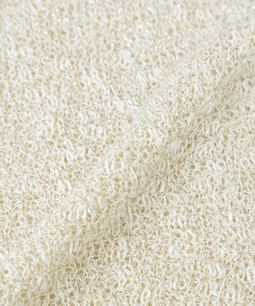 SANYO ESSENTIALS / サンヨーエッセンシャルズ ニット・セーター | コットンスラブラメカーディガン | 詳細8