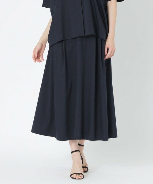 SANYO ESSENTIALS/サンヨーエッセンシャルズ 【DRESOPHY】フレアスカート ネイビー3 38 SANYO ESSENTIALS/サンヨーエッセンシャルズ 【DRESOPHY】フレアスカート ネイビー3 38