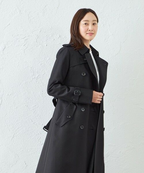 SANYO ESSENTIALS / サンヨーエッセンシャルズ その他アウター | ＜100年コート＞スタンダードモデル ダブルトレンチコート（ロング） | 詳細3