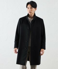 SANYO ESSENTIALS / サンヨーエッセンシャルズ その他アウター | ＜Rain Wool＞スタンドカラーコート