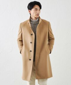 SANYO ESSENTIALS / サンヨーエッセンシャルズ その他アウター | ＜Rain Wool＞スタンドカラーコート