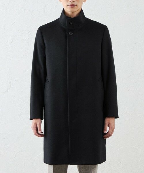 SANYO ESSENTIALS / サンヨーエッセンシャルズ その他アウター | ＜Rain Wool＞スタンドカラーコート | 詳細5