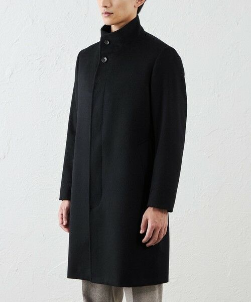 SANYO ESSENTIALS / サンヨーエッセンシャルズ その他アウター | ＜Rain Wool＞スタンドカラーコート | 詳細6