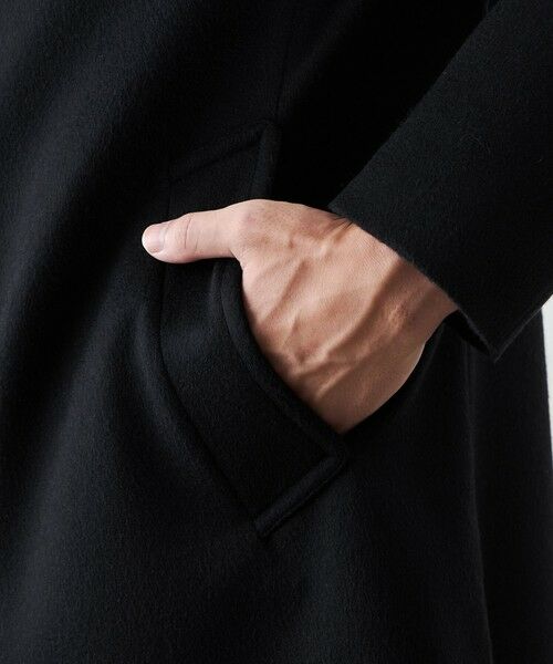 SANYO ESSENTIALS / サンヨーエッセンシャルズ その他アウター | ＜Rain Wool＞スタンドカラーコート | 詳細8