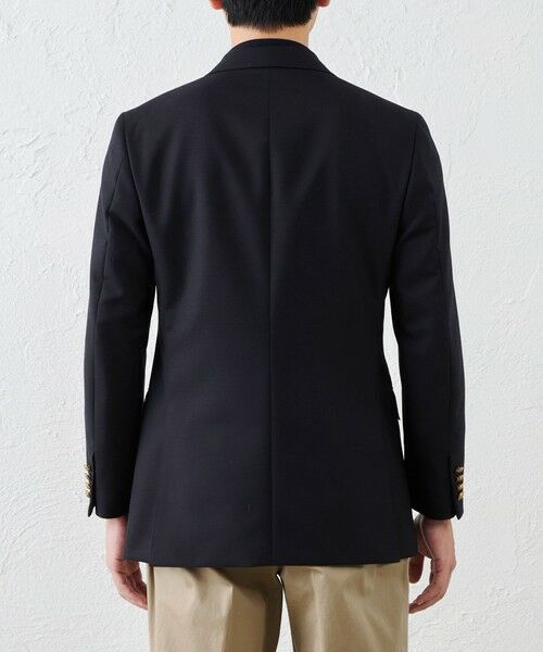 SANYO ESSENTIALS / サンヨーエッセンシャルズ ノーカラージャケット | モヘヤブレンドツイルブレザー | 詳細4