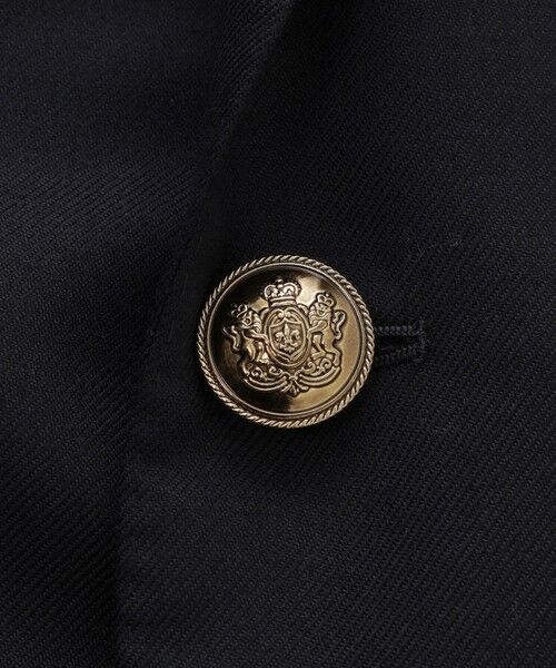 SANYO ESSENTIALS / サンヨーエッセンシャルズ ノーカラージャケット | モヘヤブレンドツイルブレザー | 詳細8