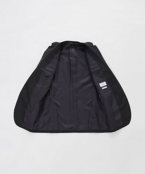 SANYO ESSENTIALS / サンヨーエッセンシャルズ ノーカラージャケット | モヘヤブレンドツイルブレザー | 詳細9