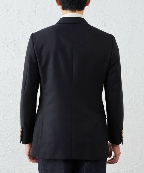 SANYO ESSENTIALS / サンヨーエッセンシャルズ ノーカラージャケット | モヘヤブレンドダブルブレザー | 詳細5