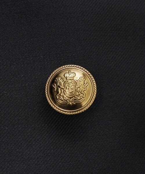 SANYO ESSENTIALS / サンヨーエッセンシャルズ ノーカラージャケット | モヘヤブレンドダブルブレザー | 詳細9